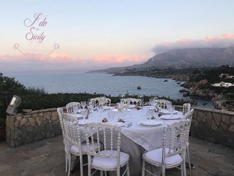 The tower wedding venue in Sicily