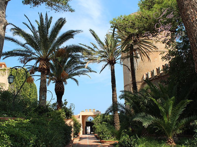 The castle wedding venue in Sicily