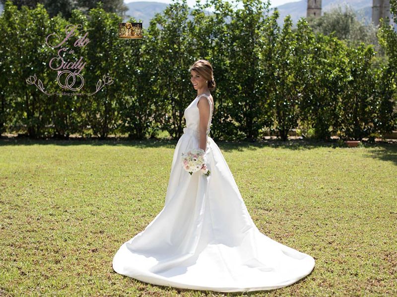 Beautiful bride in Sicily | Sicily Wedding Planner