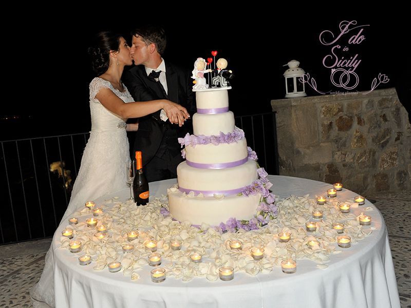 Wedding cake in Sicily | Sicily Wedding Planner